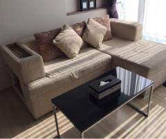 ปล่อยเช่าคอนโด รึทึ่ม สาธร Rhythm Sathorn 1BR ใกล้ BTS สะพานตากสิน วิวแม่น้ำ ไม่บล็อควิว - Image 3