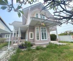 ขายบ้านเดี่ยว ปุณณวิถี หมู่บ้านเมืองทอง 4 แปลงมุม ใกล้ BTS ปุณณวิถี สุขุมวิท 101 ขนาด 149 ตร.วา - Image 2