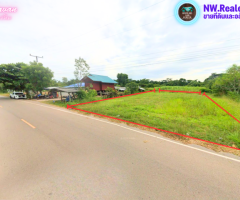 ขายที่ดิน 200 ตรว. ติดถนนลาดยาง ใกล้โนนไทย น้ำไฟพร้อม เพียง 3.7 แสน